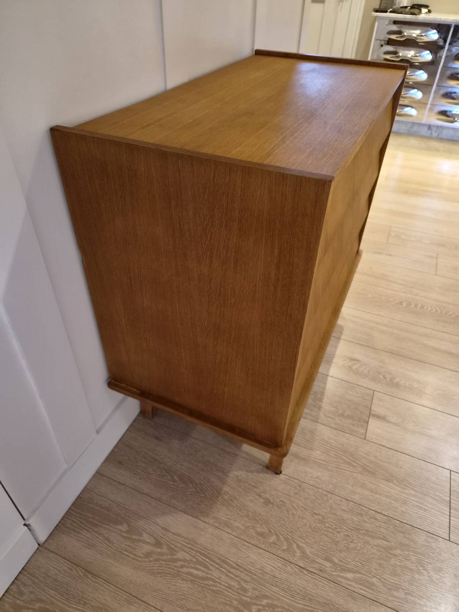 Commode vintage chêne