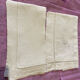 Set of two linen pillowcases