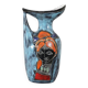 Ceramic Vase With Girl Face Decoration, 1960s