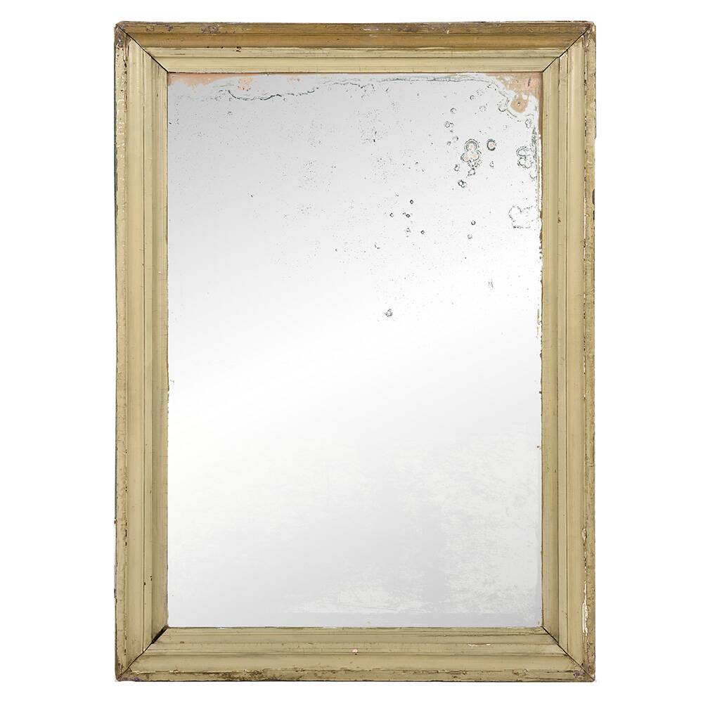 Solid wood framed mirror