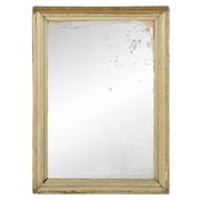 Miroir à encadrement en bois massif