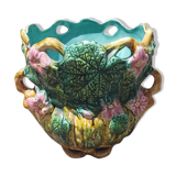 Majolica plant pot