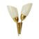 Mid-century Brass Wall Lamp/Kamenicky Senov,1970'