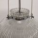 XL dome suspension in blown glass, Italy circa 1960