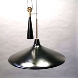 Angelo Lelli pendant lamp 12126 for Arredoluce 1947