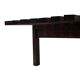 Slatted bench table wenge wood Martin Visser style 60's