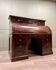 Cylinder desk in flamed mahogany empire style 19th century