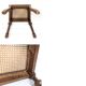 Tabouret vintage tressé viennois tourné table d'appoint vieux tabouret de piano banc de piano orneme