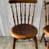 Pair of bistro chairs