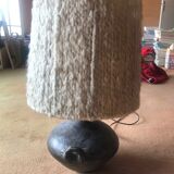Ceramic lamp lampshade wool