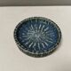 Ashtray in blue hares fur glaze from Rörstrand Sweden, by Gunnar Nylund