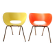 Pair of Tom Vac armchairs, Ron Arad, Vitra