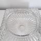 Vintage ceiling lamp / wall lamp - Molded glass - square - 1960 #2