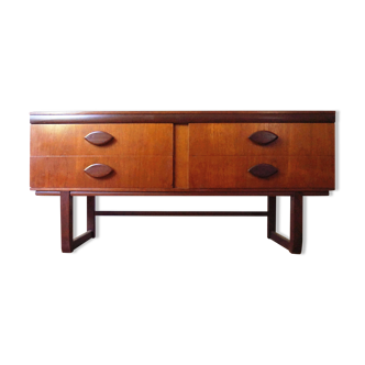 Scandinavian teak sideboard 60s