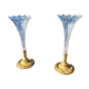 Pair of tulip-shaped flower vases – Napoléon III period