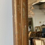 Old foot mirror gilded