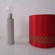 Minimalist table lamp in aluminium, Germany, 1960s