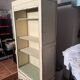Bibliothèque en bois vintage