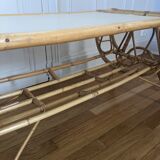 Rattan coffee table