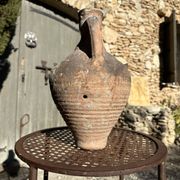Cruche cántaro en terre cuite ancien 19ème