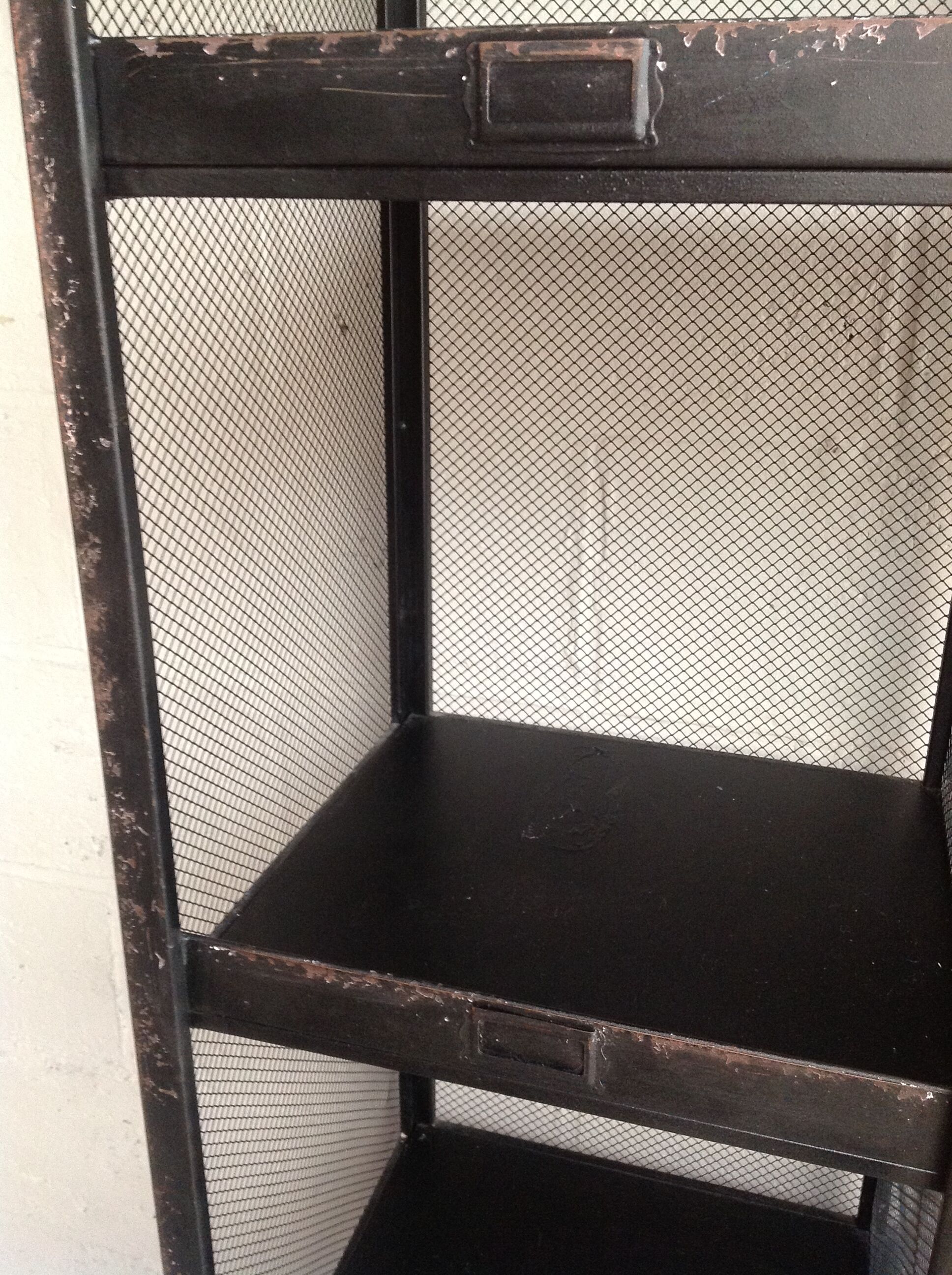 Industrial shelf style postal sorting