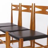 3 Vintage Dining Chairs 1970s - German Design