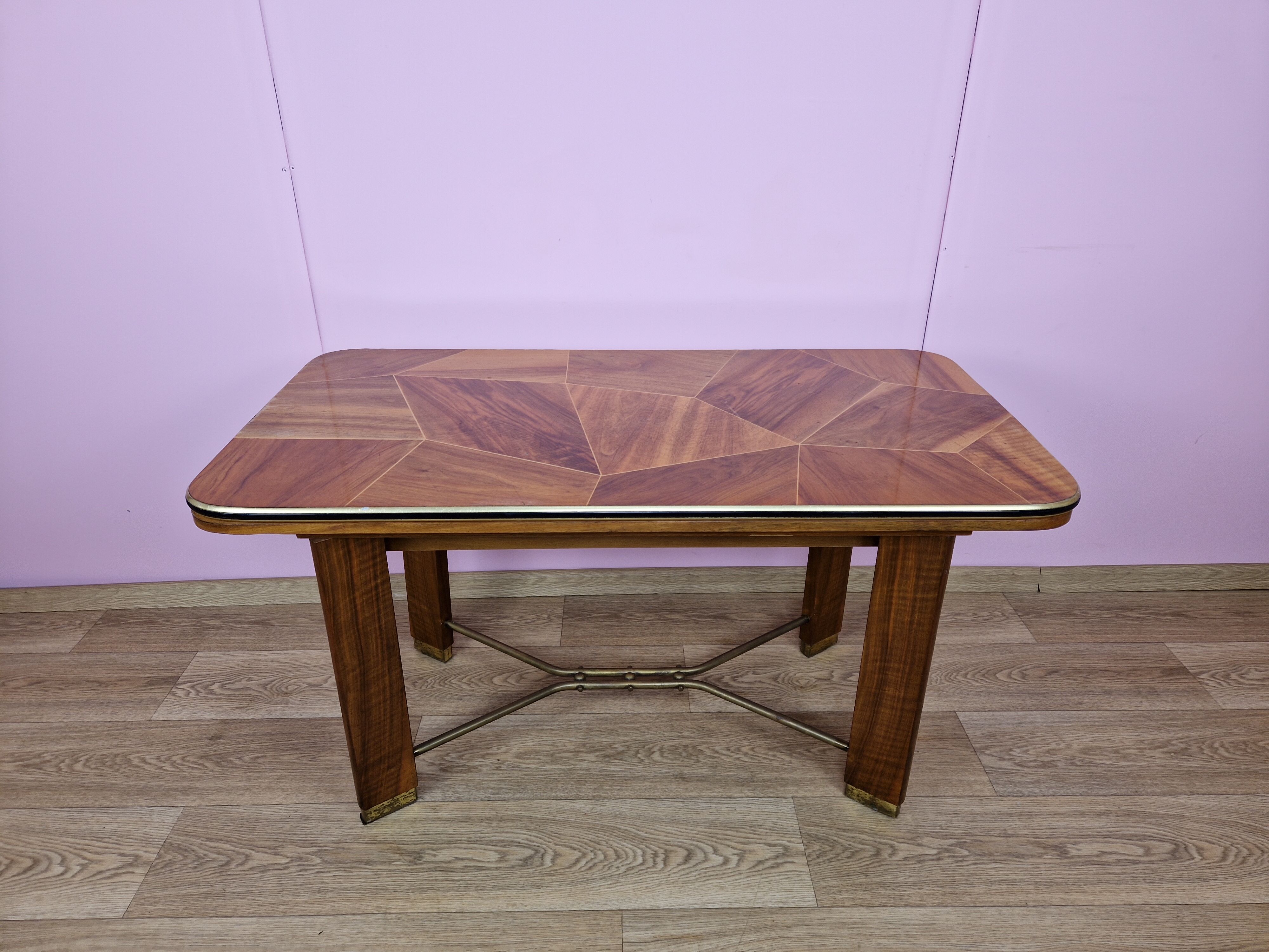 Art Deco Extendable Dinning Table, Germany, 1950s