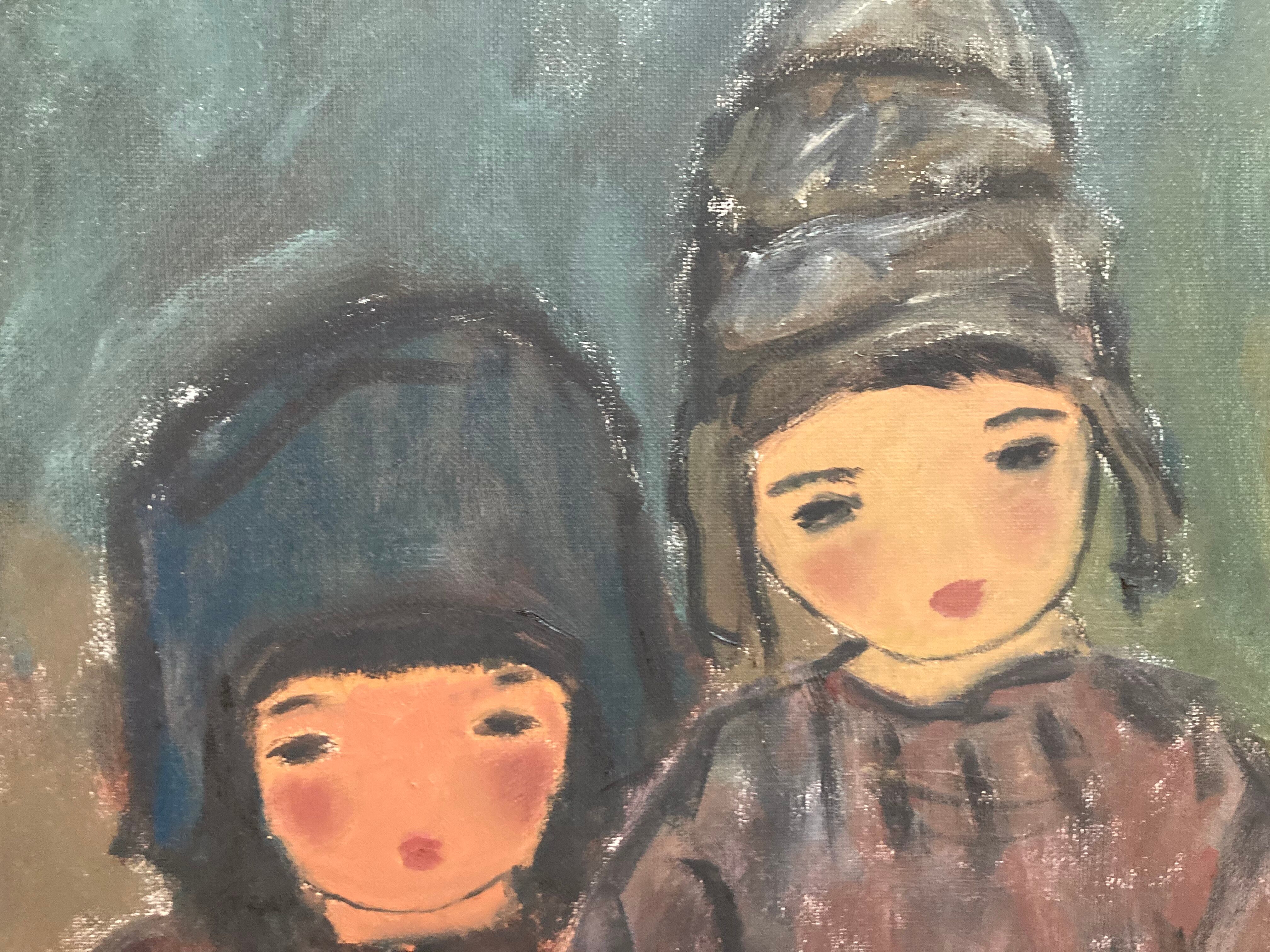 Painting by Katherine Dubourdieu
