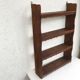 Large shelf wall in wood with friezes