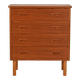 Scandinavian teak chest of drawers, 1960s