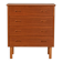 Scandinavian teak chest of drawers, 1960s