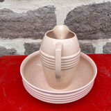 Carafe and receptacle