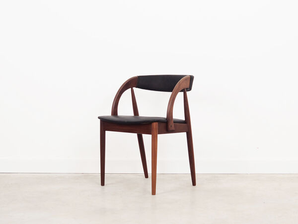 Lot de 4 chaises en teck, design danois, années 1970, Danemark