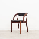 Lot de 4 chaises en teck, design danois, années 1970, Danemark