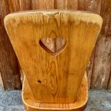 High-backed chair by Christian Durupt for the Meribel resort 1960