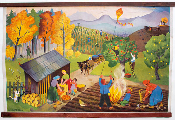 Affiche ''Automne'' 1952