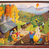 Affiche "Automne" 1952