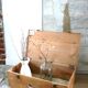 Coffre de voyage en bois