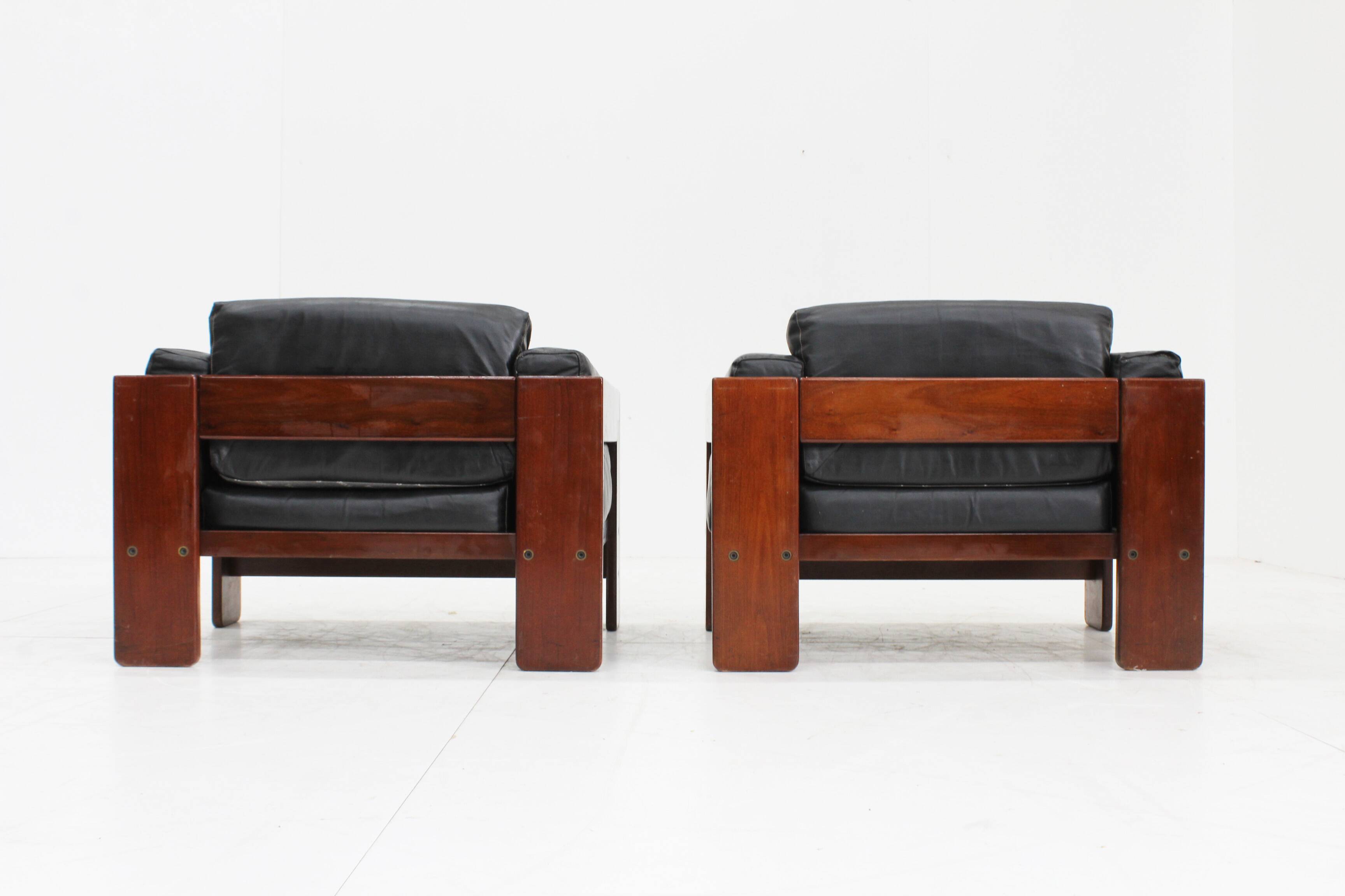 Vintage Knoll Bastiano Armchairs by Tobia Scarpa set of 2