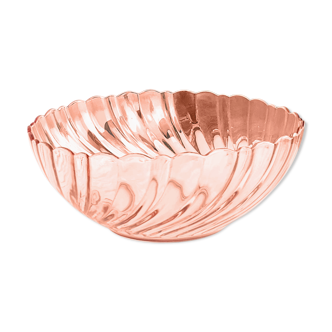 Pink depression glass bowl "Rosaline" Arcoroc de Luminarc