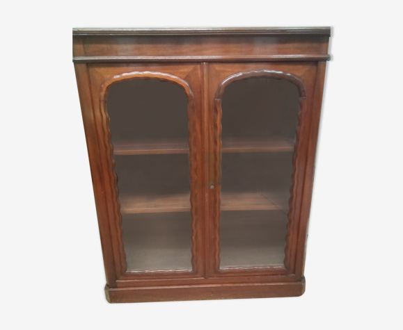 Vitrine en acajou