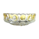 Yellow crystal bowl