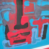 Face painting in abstraction