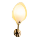 Arnold Wiigs wall lamp from plastic and brass