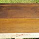 Solid oak chest