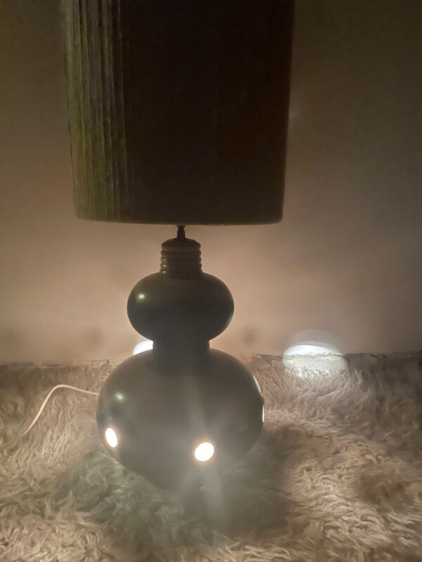 Lampe de sol double éclairage