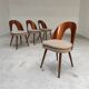 Set of 4 chairs by Antonin Suman for Tatra Nabytok 1960