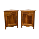 Pair of notches in natural wood style Louis XV XIXeme century