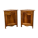 Pair of notches in natural wood style Louis XV XIXeme century