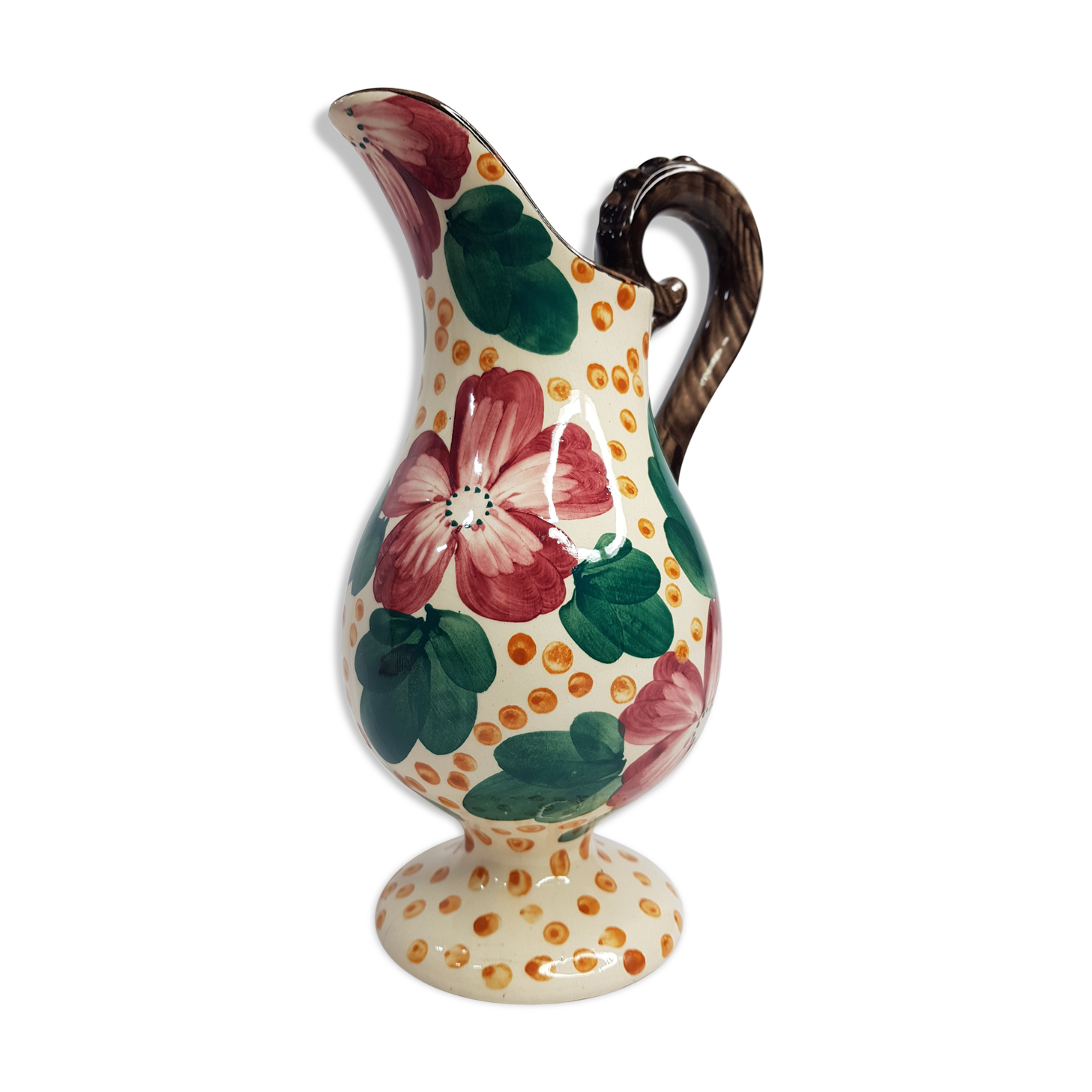 Pitcher, antique style, made in Belgium